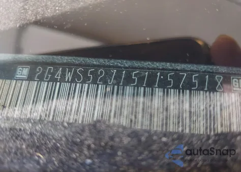 2005 Buick Century z USA, uszkodzony, nr VIN 2G4WS52J151157518